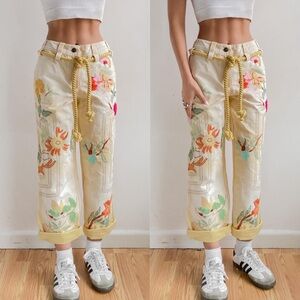 We the Free Electric Sands Embroidered Pants 4